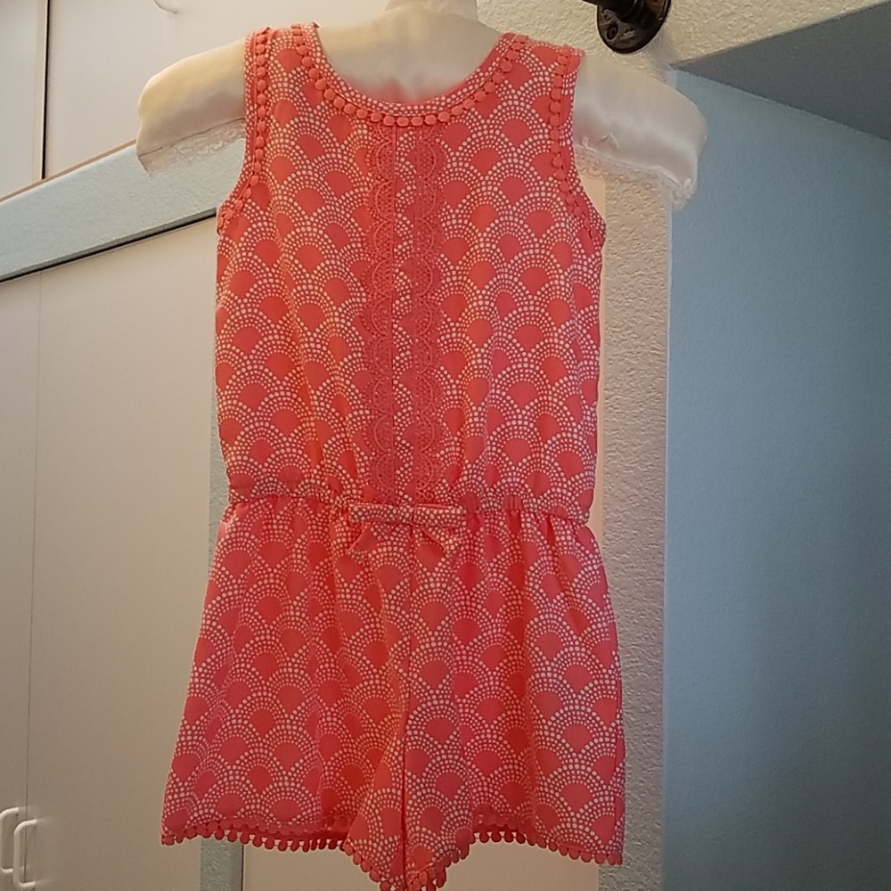 Girl's Short Romper